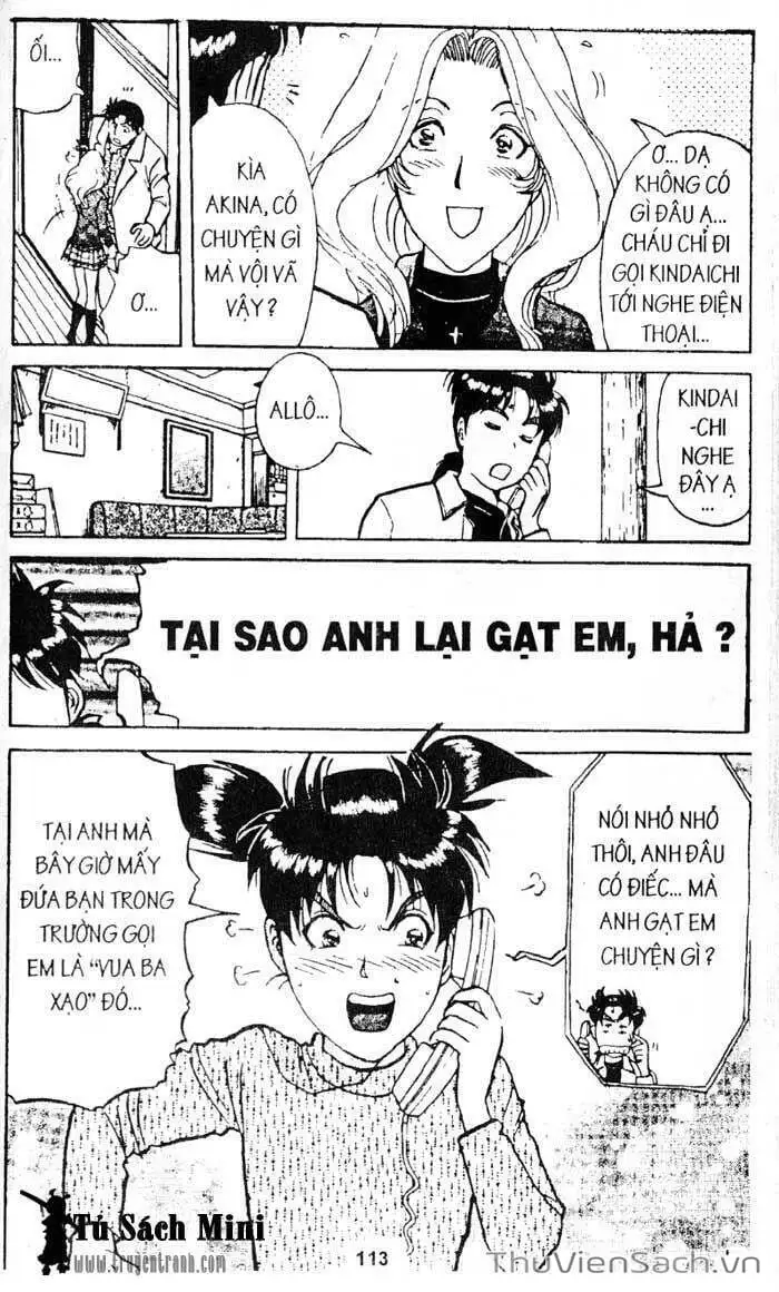 Truyện Tranh Thám Tử Kindaichi trang 4