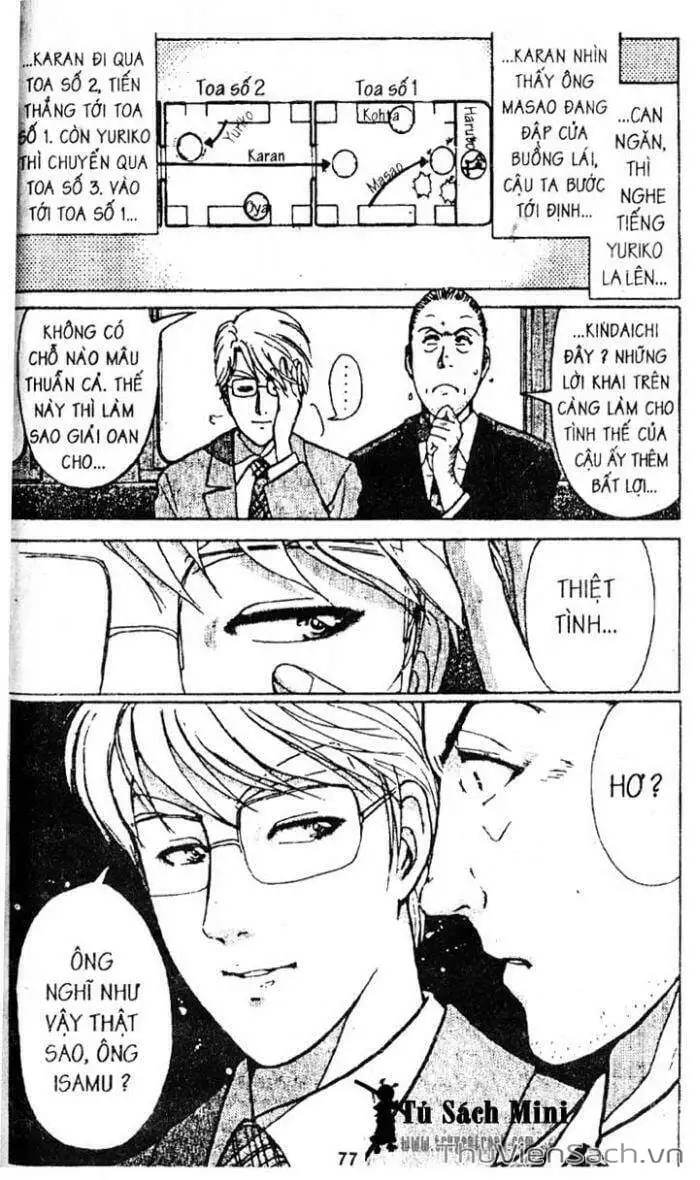 Truyện Tranh Thám Tử Kindaichi trang 4