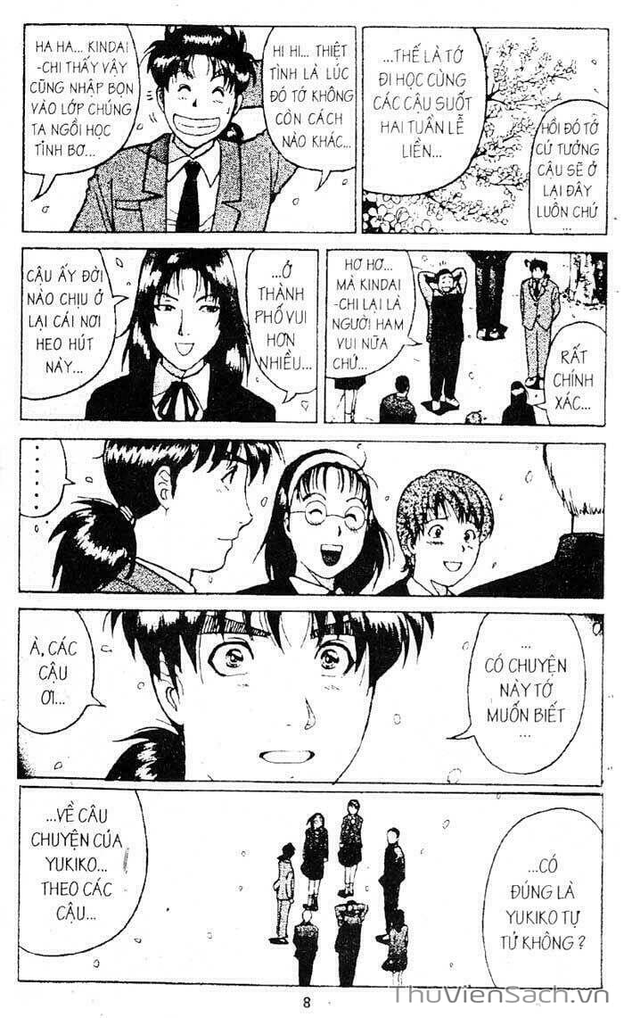 Truyện Tranh Thám Tử Kindaichi trang 4