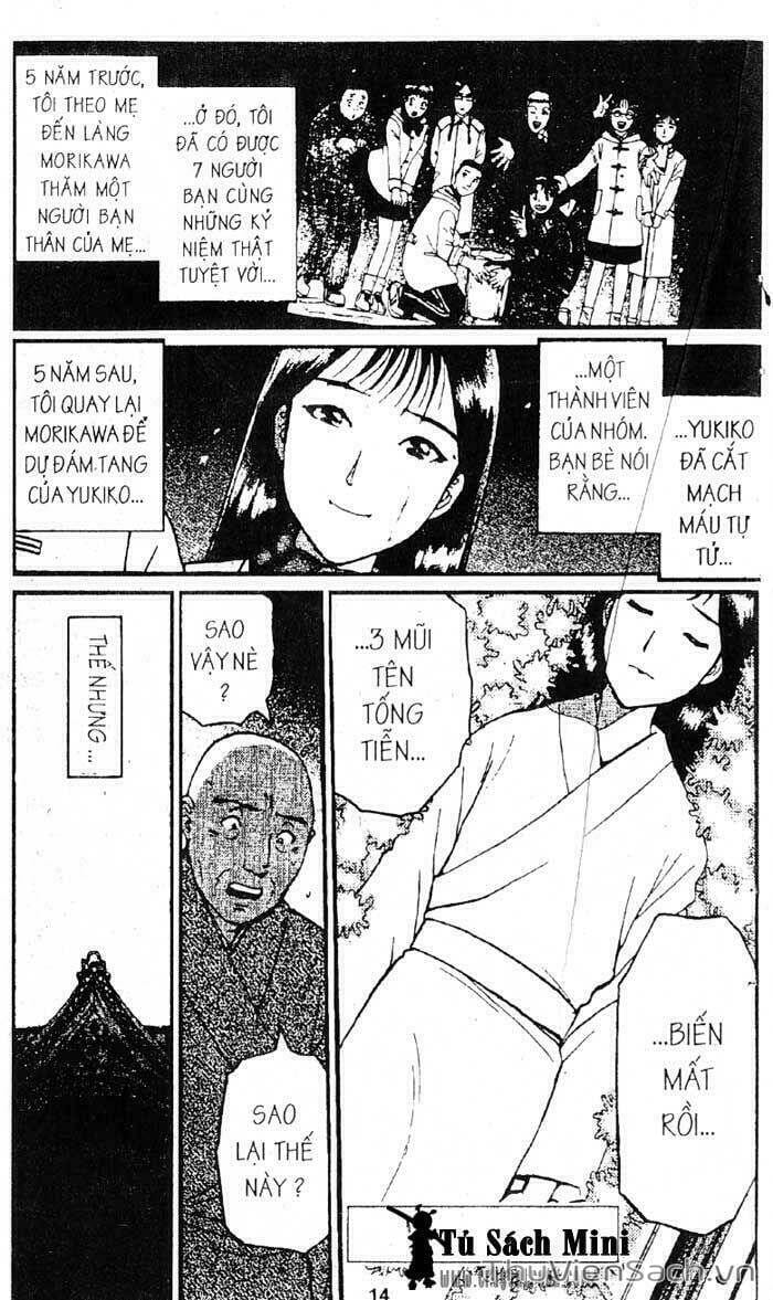 Truyện Tranh Thám Tử Kindaichi trang 4