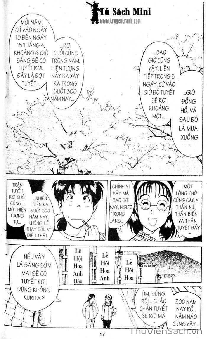 Truyện Tranh Thám Tử Kindaichi trang 4