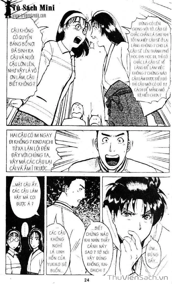Truyện Tranh Thám Tử Kindaichi trang 4