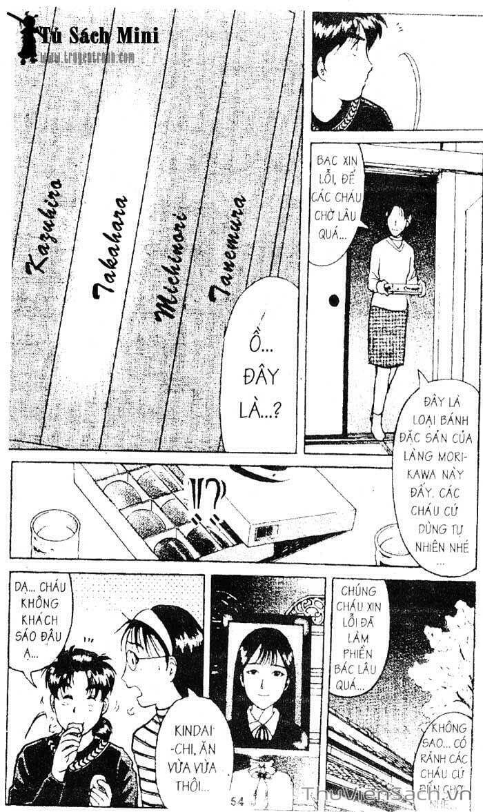 Truyện Tranh Thám Tử Kindaichi trang 4