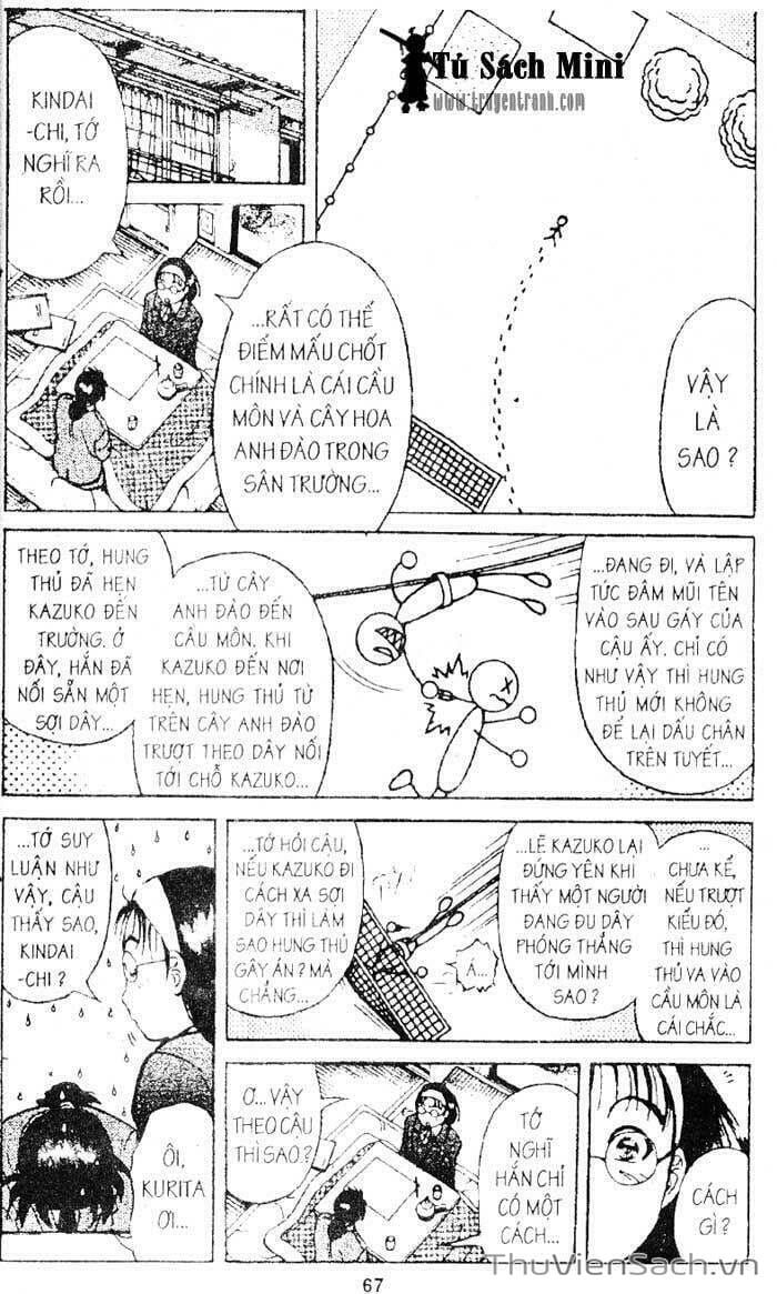 Truyện Tranh Thám Tử Kindaichi trang 4