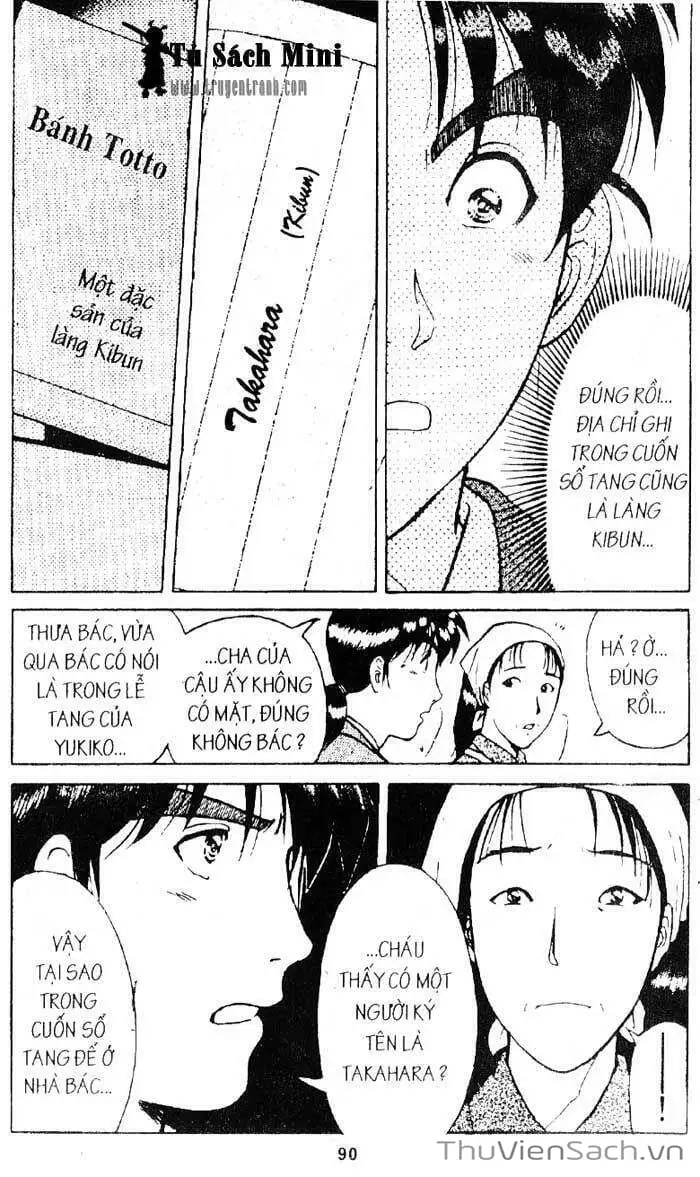 Truyện Tranh Thám Tử Kindaichi trang 4