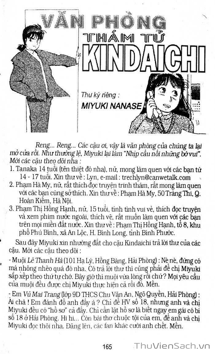 Truyện Tranh Thám Tử Kindaichi trang 6140