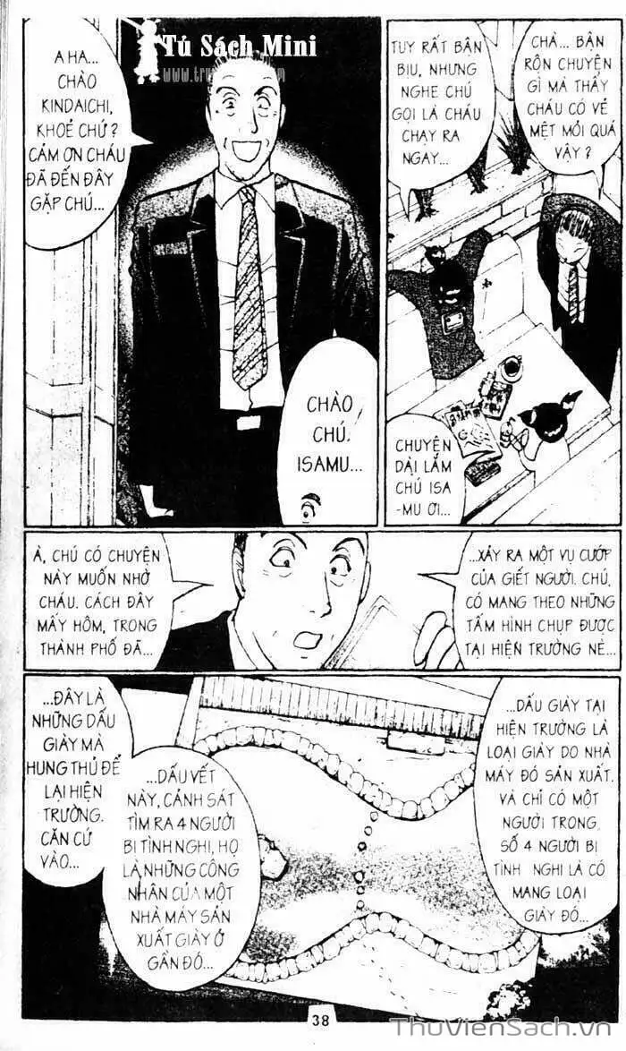 Truyện Tranh Thám Tử Kindaichi trang 4