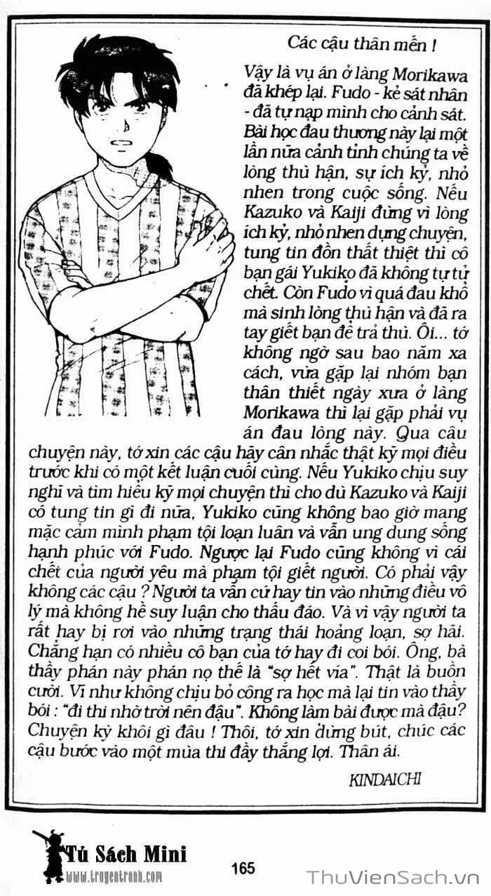 Truyện Tranh Thám Tử Kindaichi trang 4