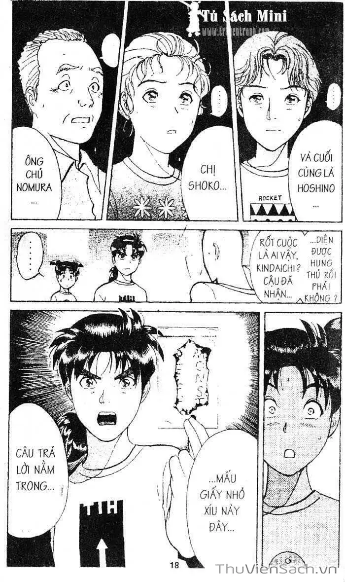 Truyện Tranh Thám Tử Kindaichi trang 4