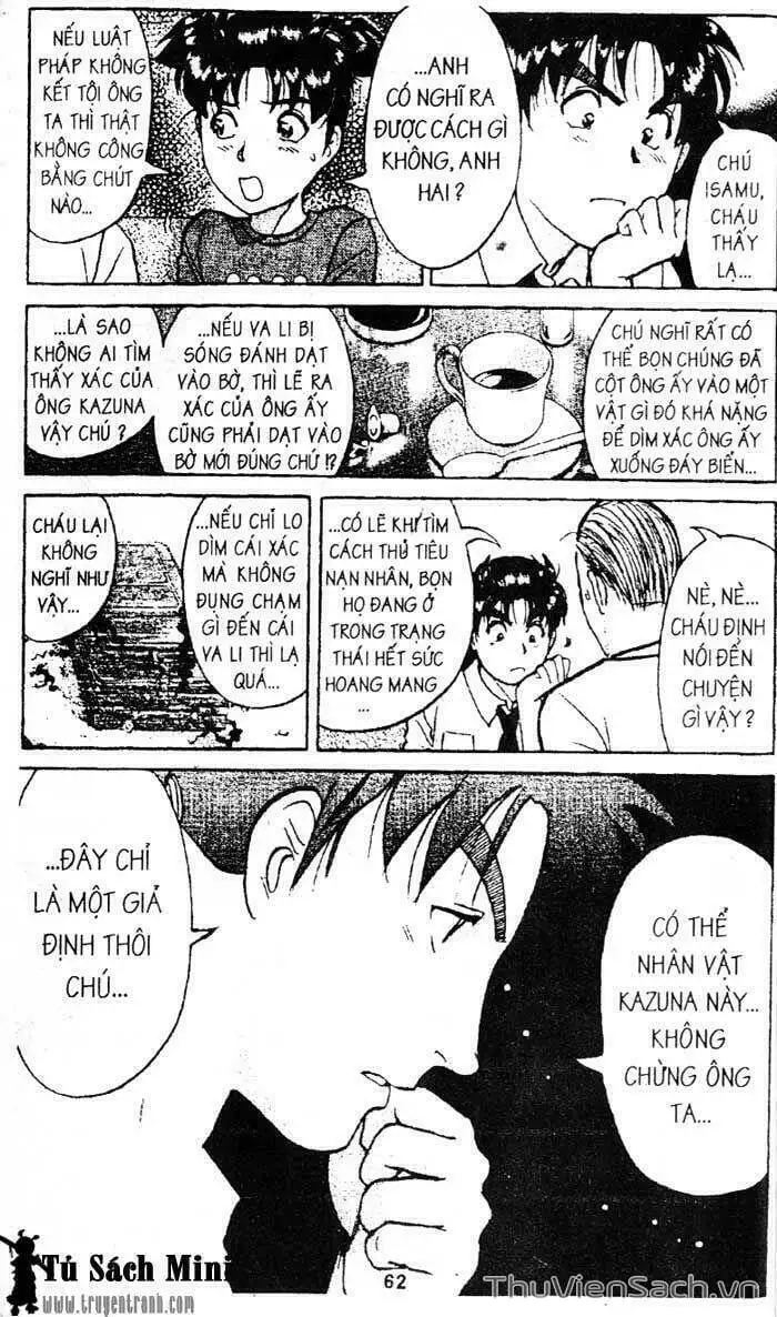 Truyện Tranh Thám Tử Kindaichi trang 4