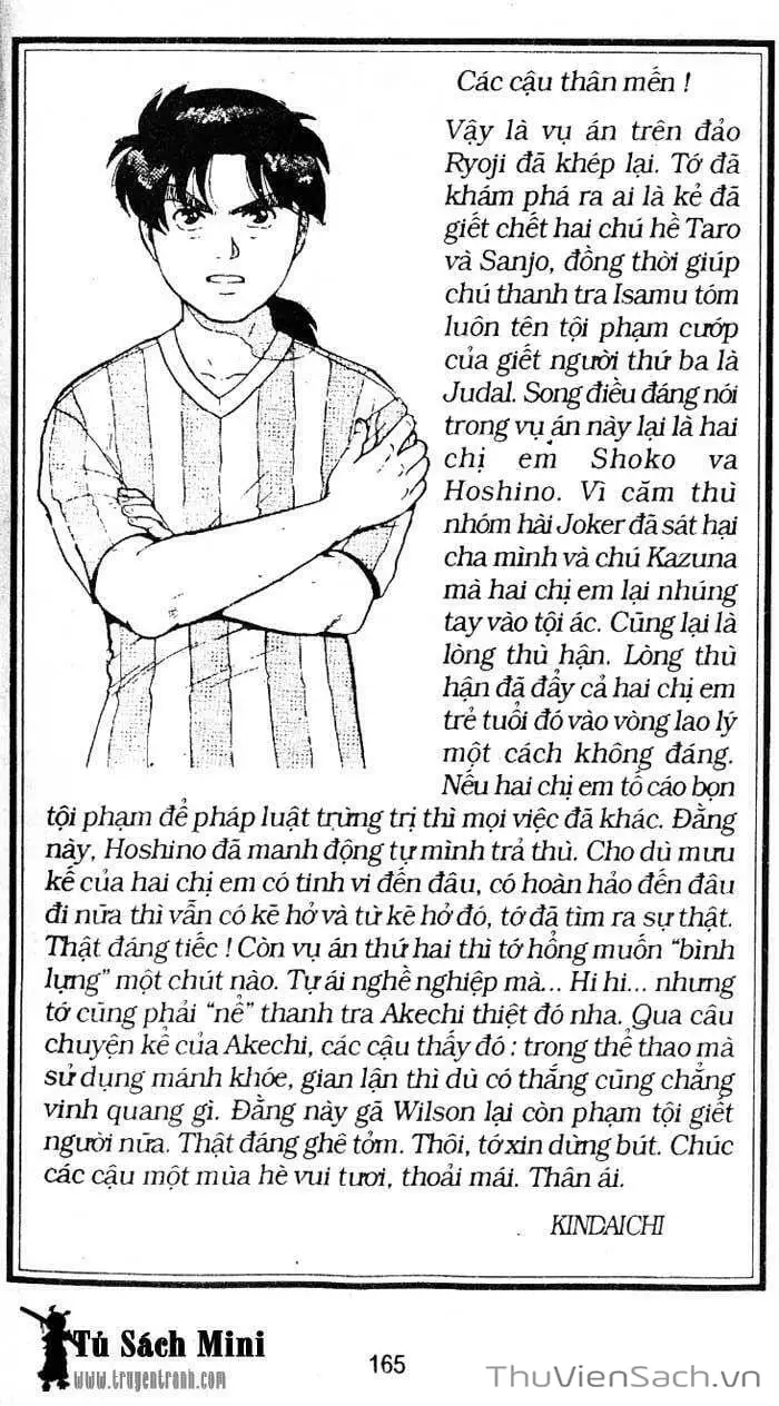 Truyện Tranh Thám Tử Kindaichi trang 4