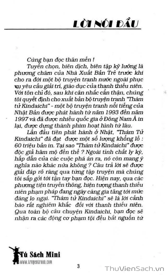Truyện Tranh Thám Tử Kindaichi trang 4