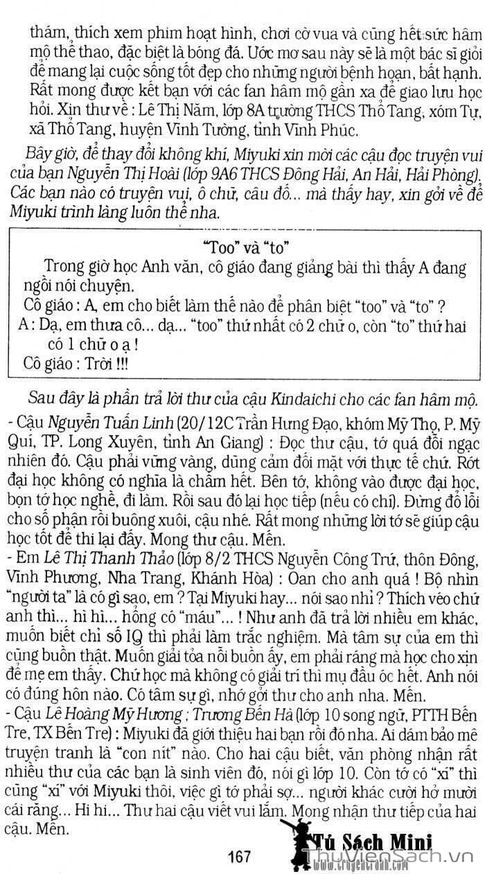 Truyện Tranh Thám Tử Kindaichi trang 4