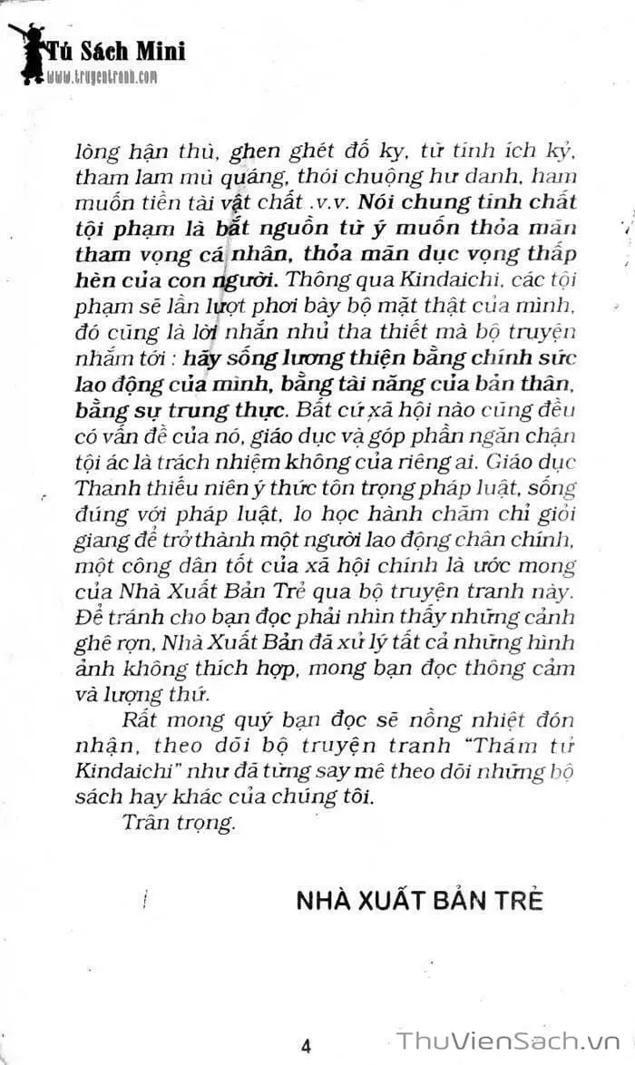 Truyện Tranh Thám Tử Kindaichi trang 4