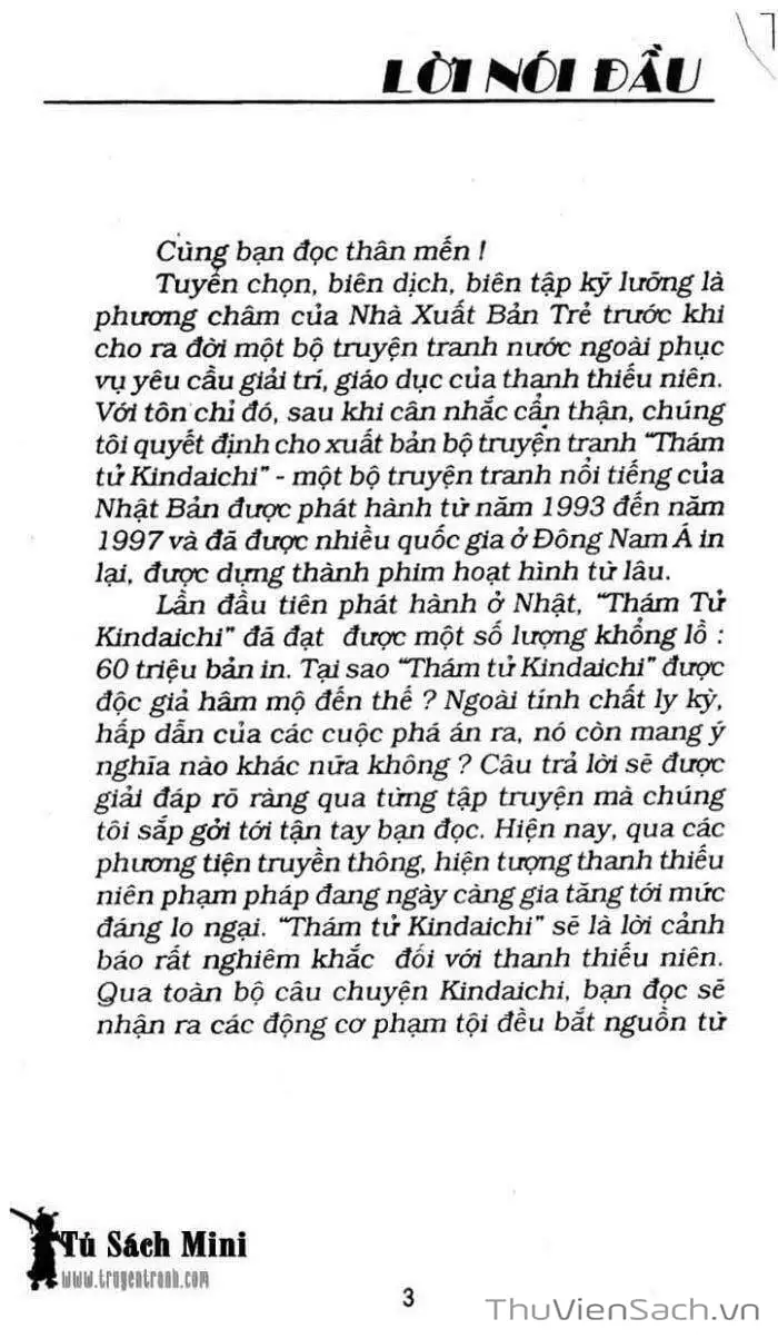 Truyện Tranh Thám Tử Kindaichi trang 4