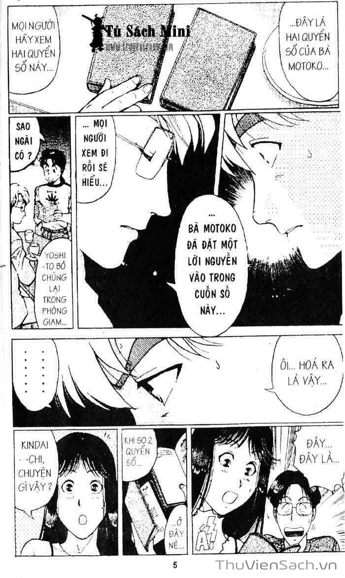 Truyện Tranh Thám Tử Kindaichi trang 4