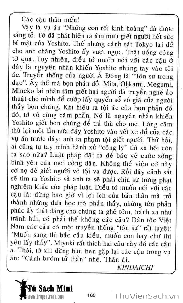 Truyện Tranh Thám Tử Kindaichi trang 6983