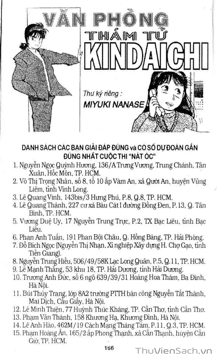 Truyện Tranh Thám Tử Kindaichi trang 4