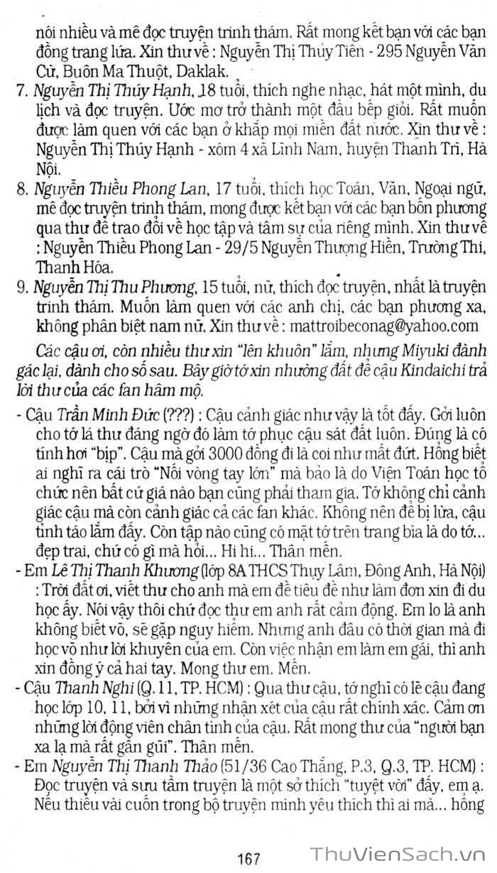 Truyện Tranh Thám Tử Kindaichi trang 4