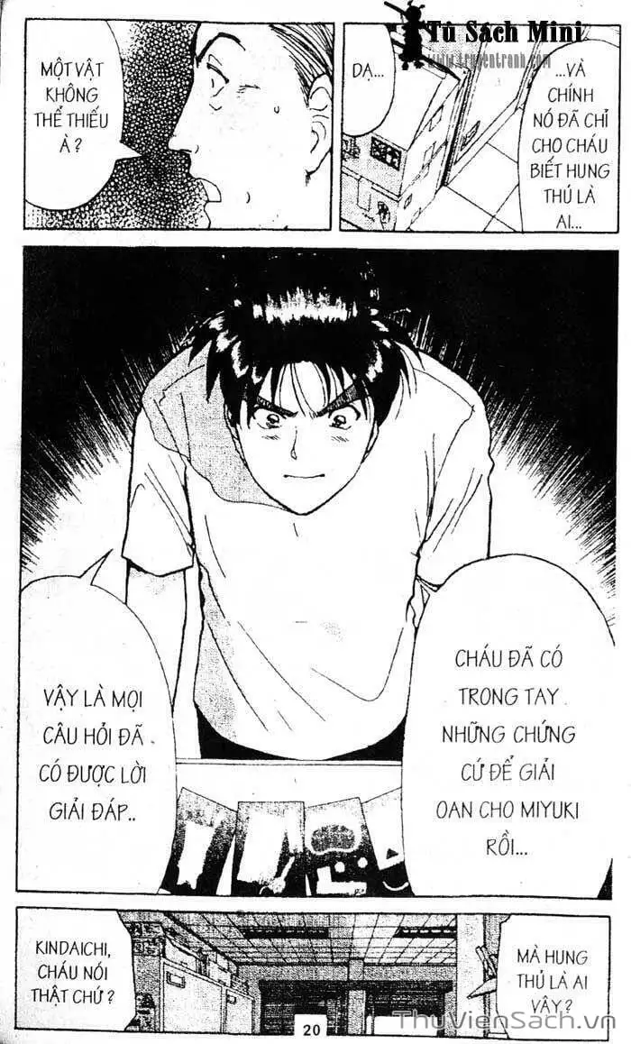 Truyện Tranh Thám Tử Kindaichi trang 4