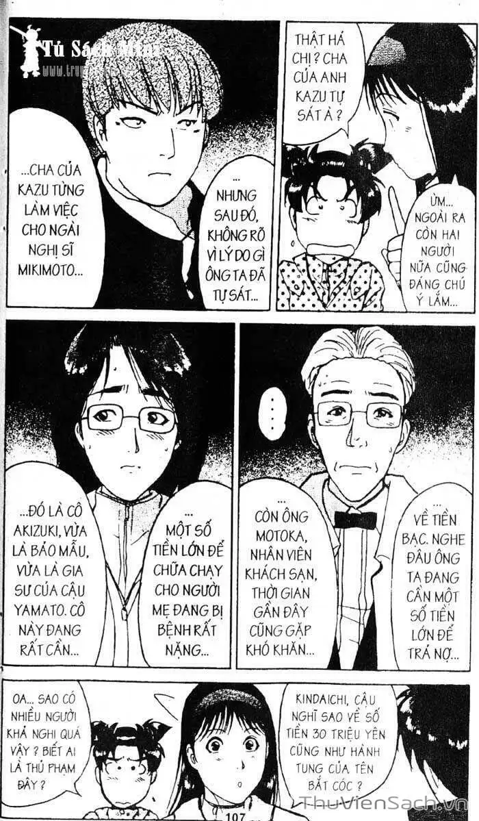 Truyện Tranh Thám Tử Kindaichi trang 4