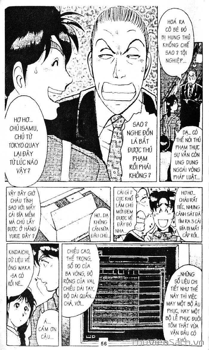 Truyện Tranh Thám Tử Kindaichi trang 4