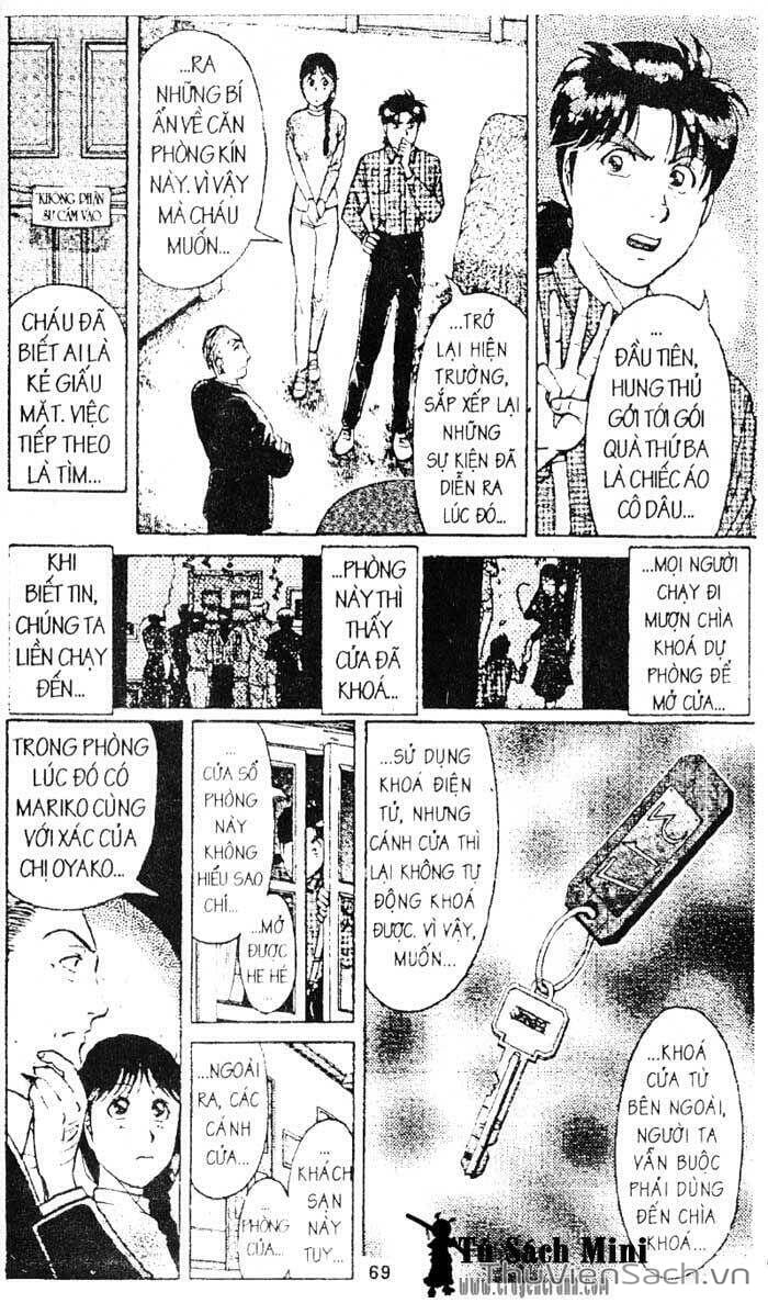 Truyện Tranh Thám Tử Kindaichi trang 4