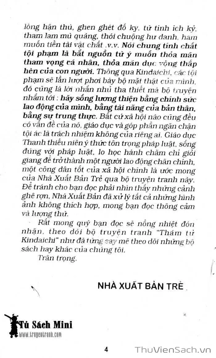 Truyện Tranh Thám Tử Kindaichi trang 4