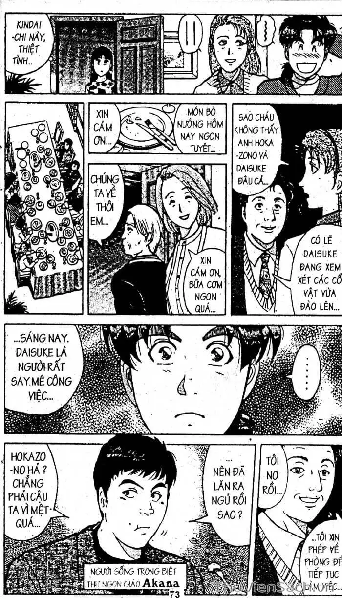 Truyện Tranh Thám Tử Kindaichi trang 4