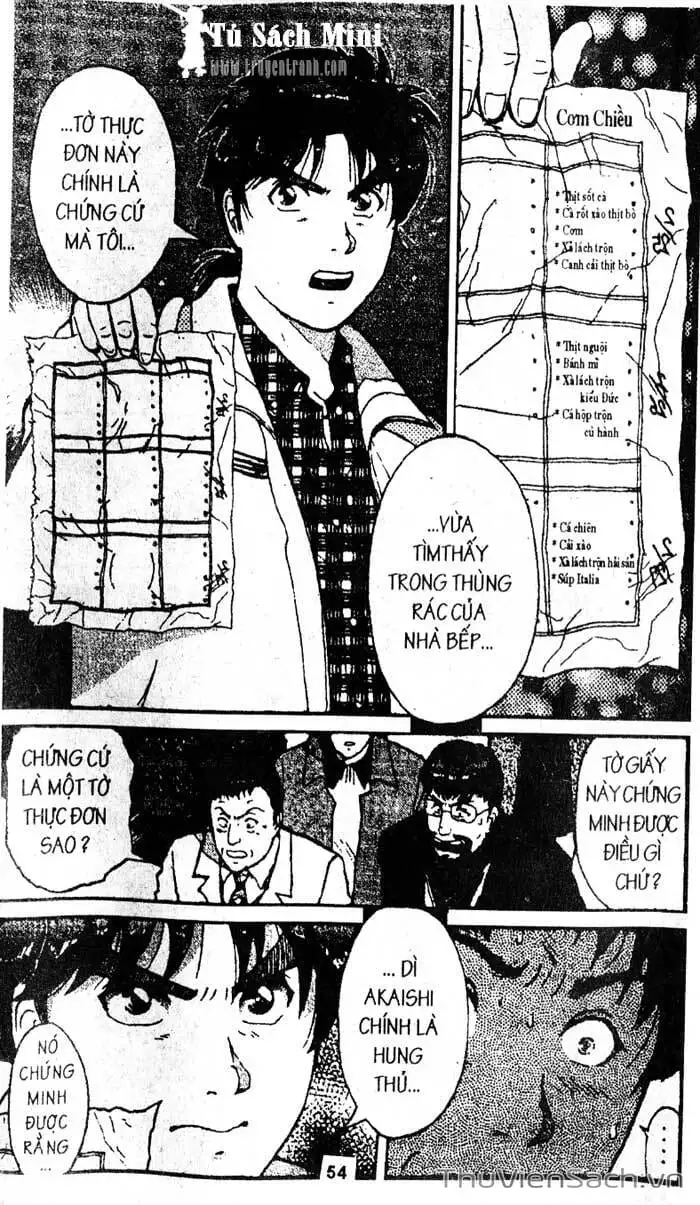 Truyện Tranh Thám Tử Kindaichi trang 4