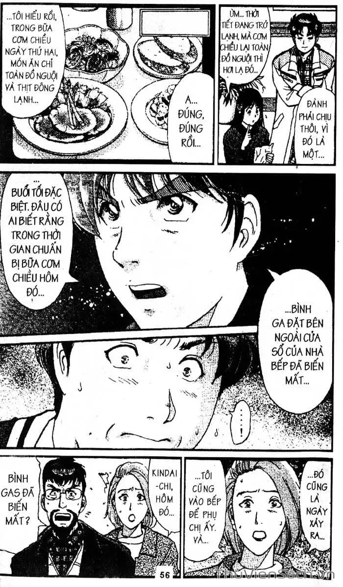 Truyện Tranh Thám Tử Kindaichi trang 4