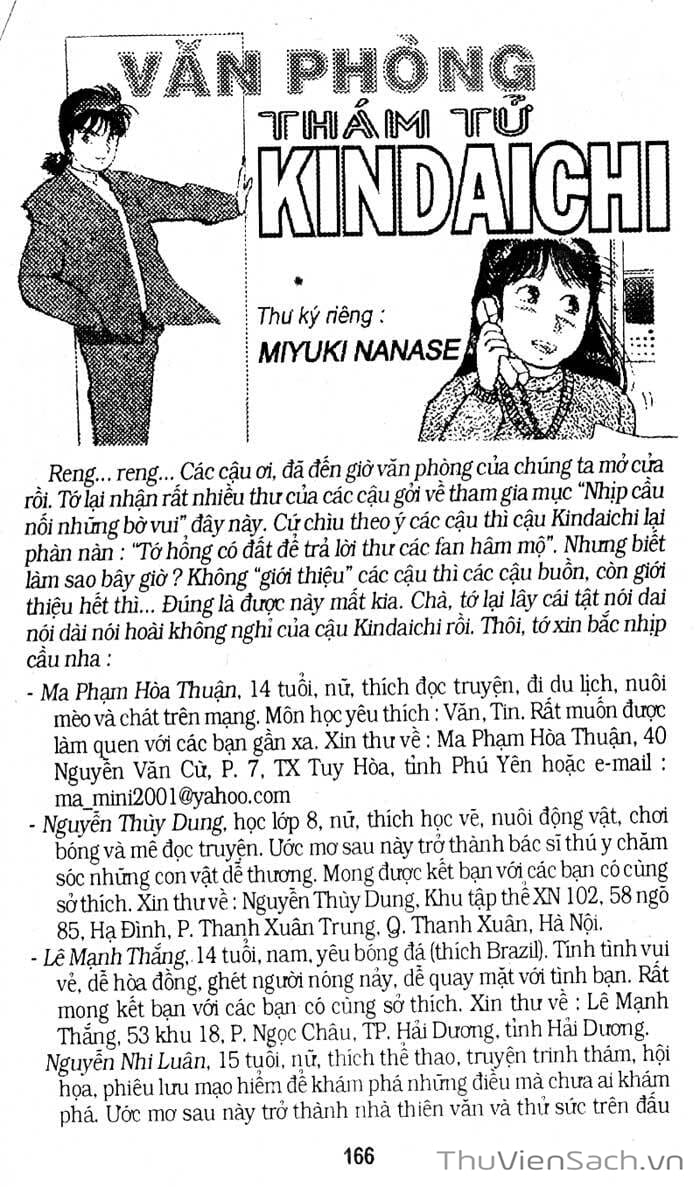 Truyện Tranh Thám Tử Kindaichi trang 8011