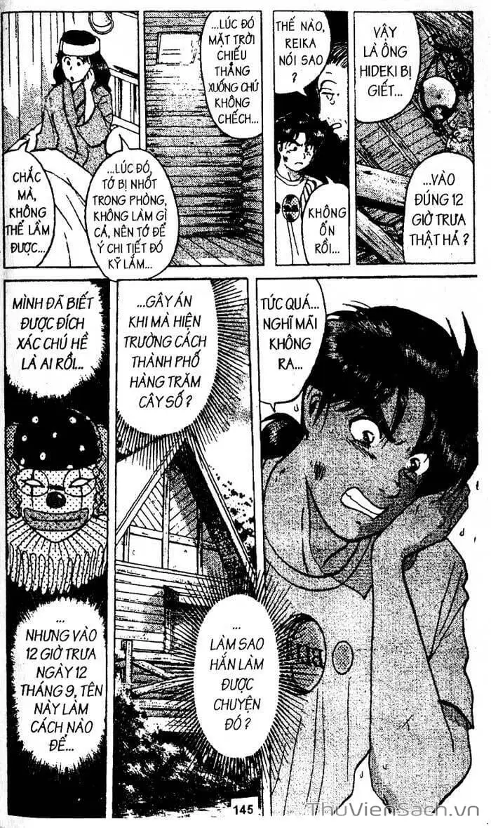 Truyện Tranh Thám Tử Kindaichi trang 4