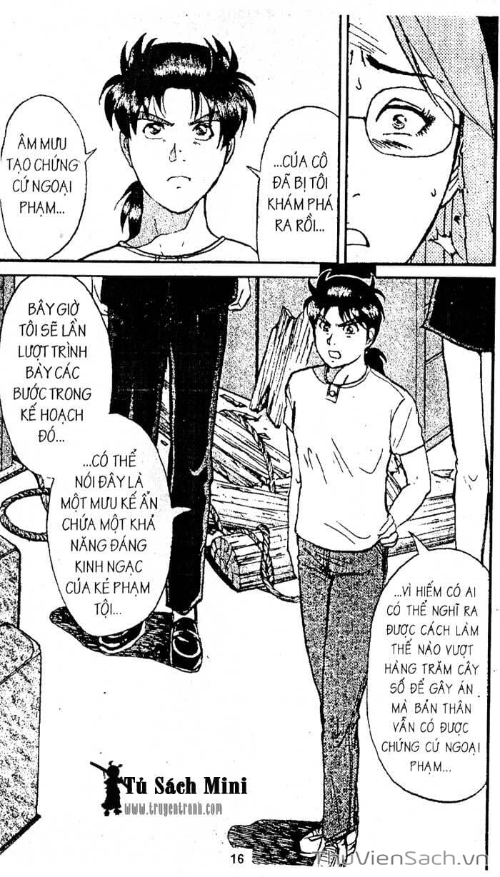 Truyện Tranh Thám Tử Kindaichi trang 4