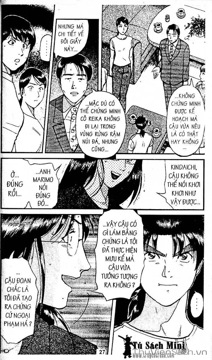 Truyện Tranh Thám Tử Kindaichi trang 4