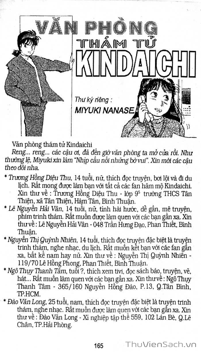 Truyện Tranh Thám Tử Kindaichi trang 8350