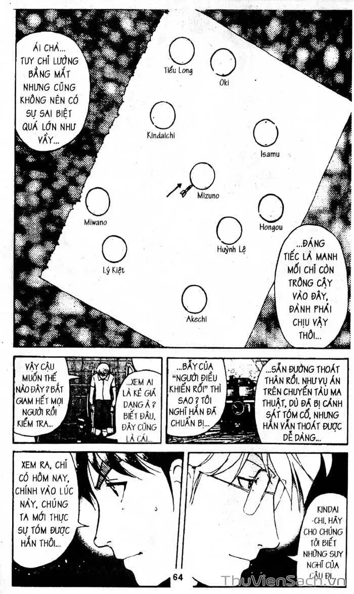 Truyện Tranh Thám Tử Kindaichi trang 4