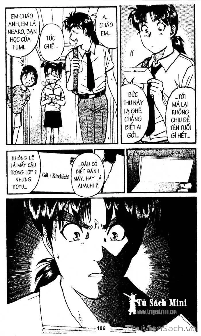 Truyện Tranh Thám Tử Kindaichi trang 4