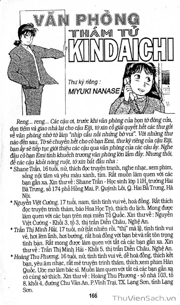 Truyện Tranh Thám Tử Kindaichi trang 8691