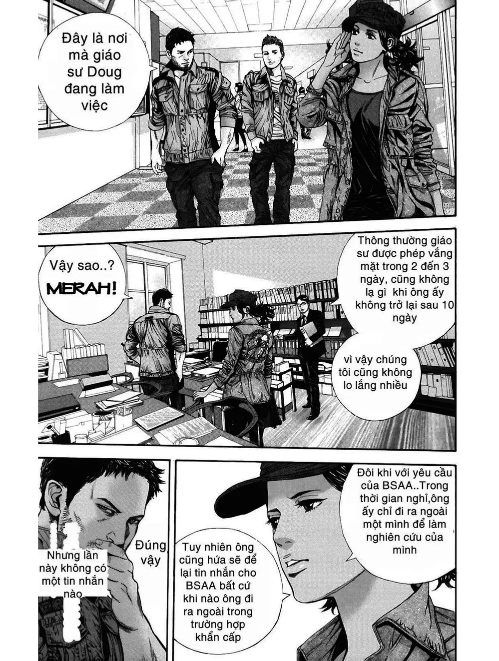 Truyện Tranh Resident Evil - Thảm Họa Marhawa trang 11