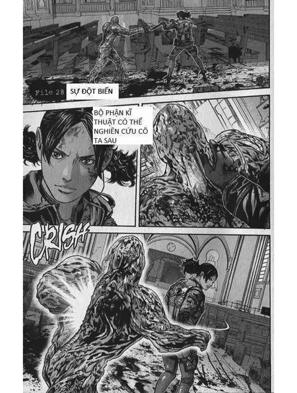 Truyện Tranh Resident Evil - Thảm Họa Marhawa trang 11