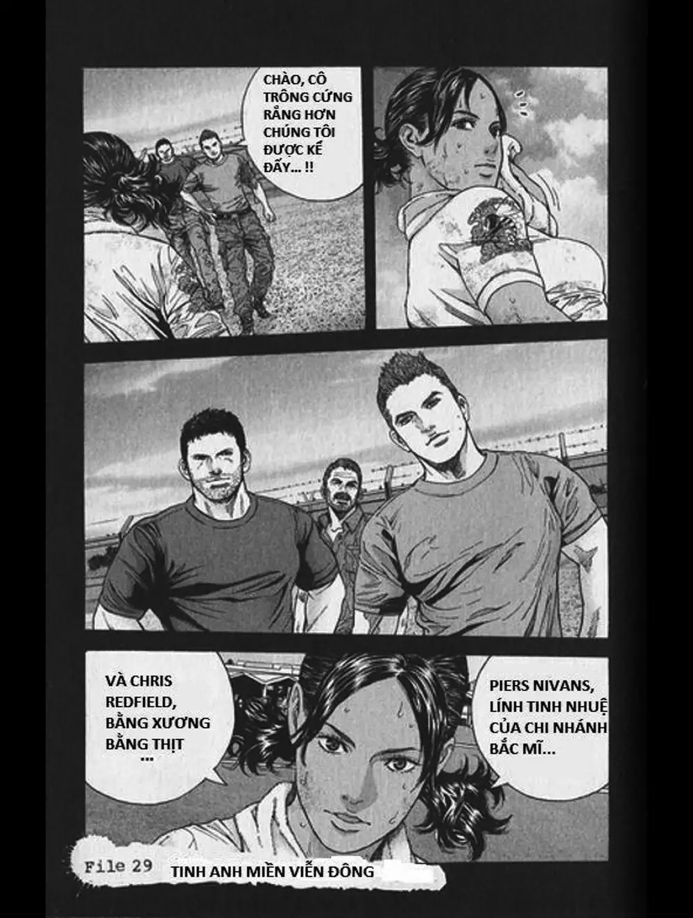 Truyện Tranh Resident Evil - Thảm Họa Marhawa trang 11