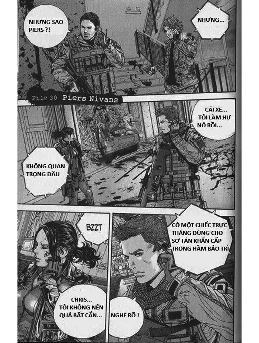 Truyện Tranh Resident Evil - Thảm Họa Marhawa trang 11