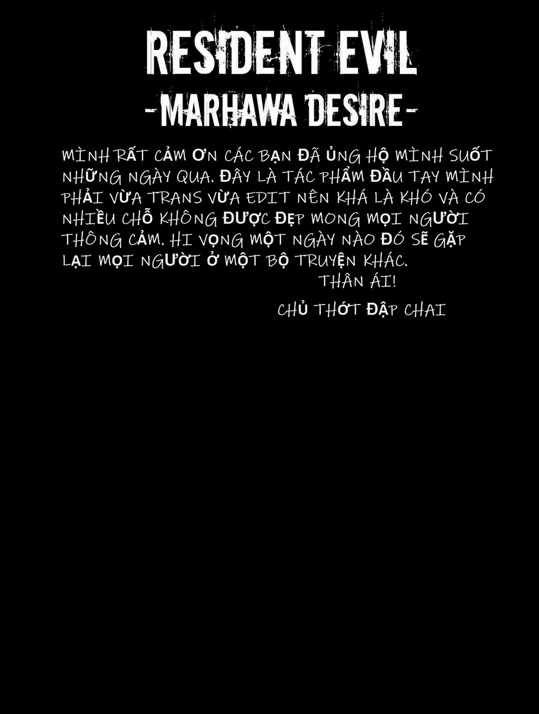 Truyện Tranh Resident Evil - Thảm Họa Marhawa trang 11