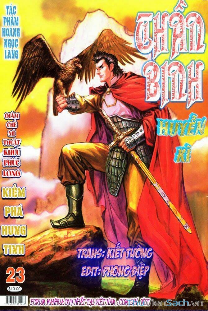 Truyện Tranh Thần Binh Huyền Kỳ 1 trang 2