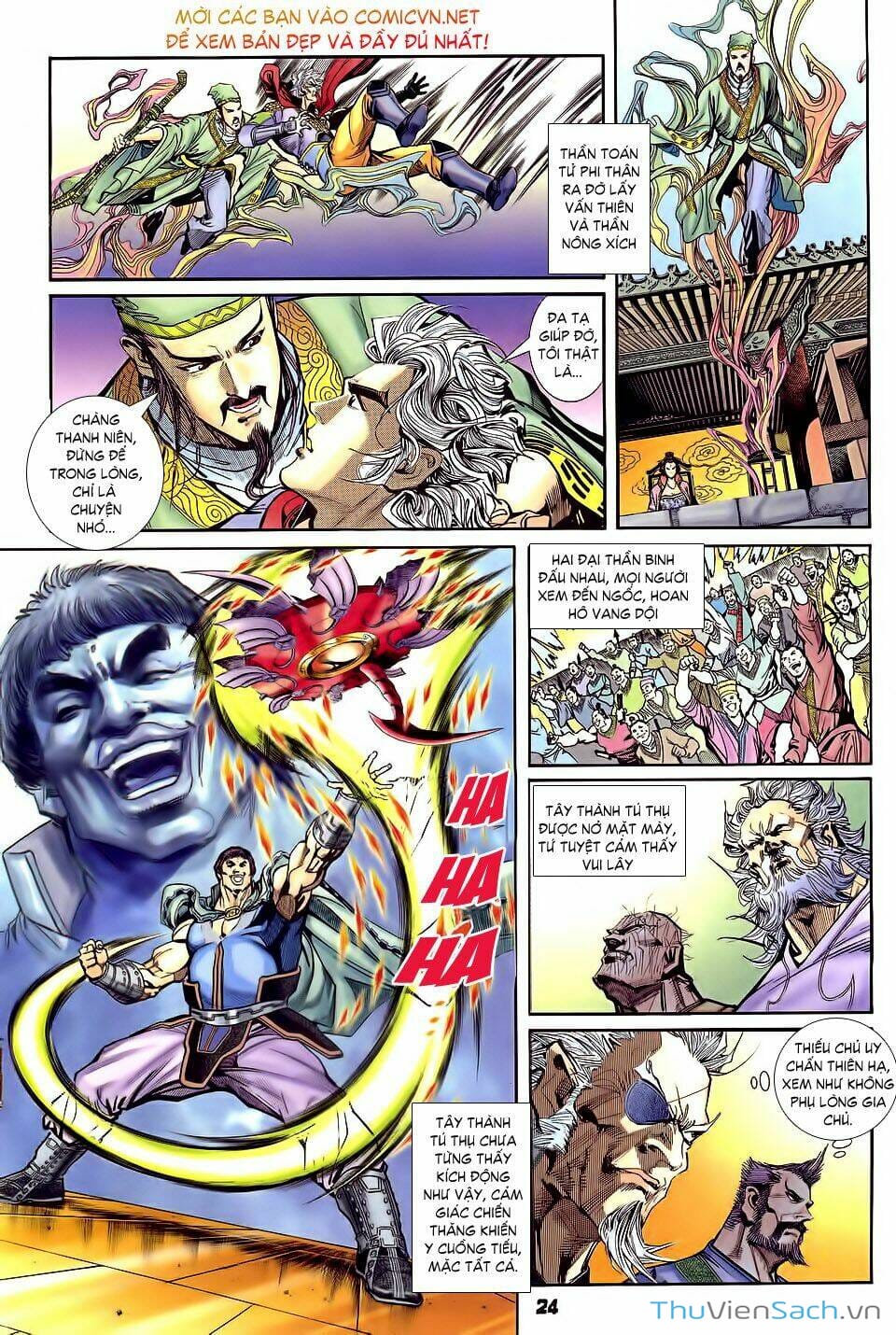 Truyện Tranh Thần Binh Huyền Kỳ 1 trang 2