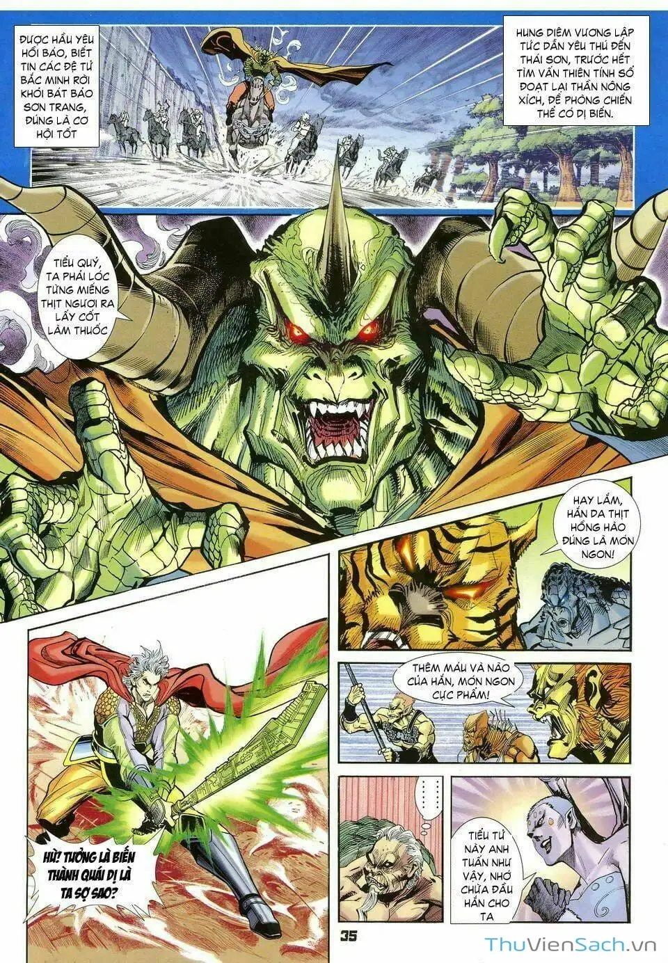 Truyện Tranh Thần Binh Huyền Kỳ 1 trang 2