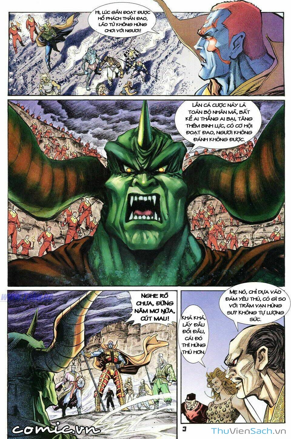 Truyện Tranh Thần Binh Huyền Kỳ 1 trang 2