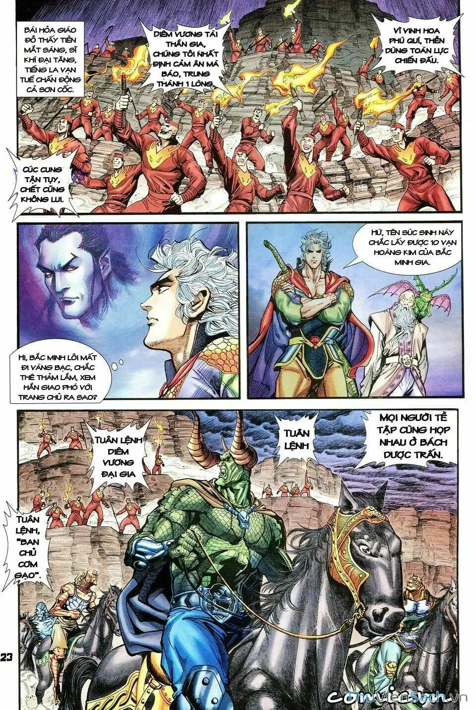 Truyện Tranh Thần Binh Huyền Kỳ 1 trang 2
