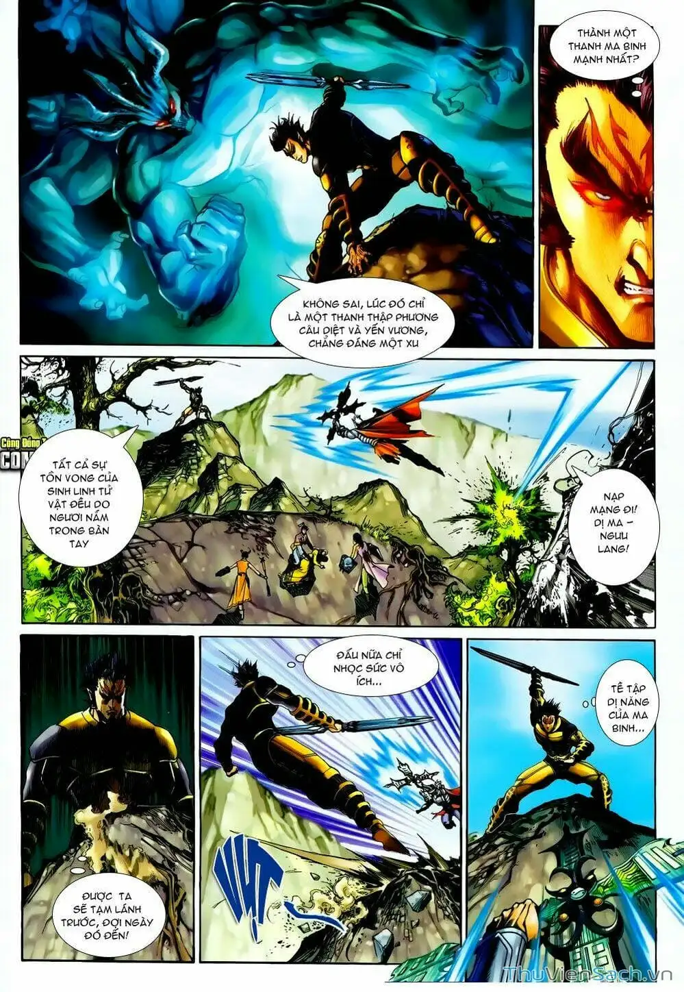 Truyện Tranh Thần Binh Huyền Kỳ 2 trang 2